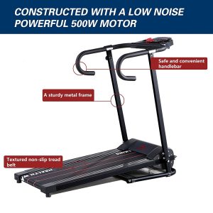 Fitnessclub Folding Electric Motorised Treadmill