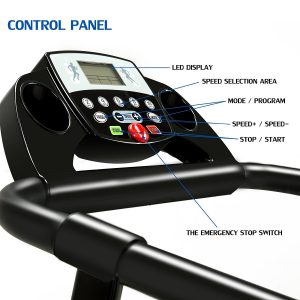 Fitnessclub Folding Electric Motorised Treadmill