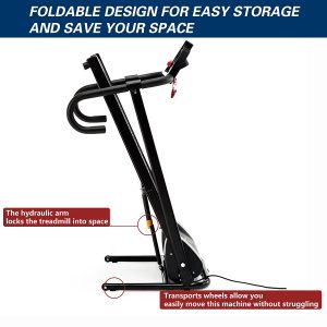 Fitnessclub Folding Electric Motorised Treadmill
